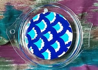 HOYA✨魚のアート硝子プレート