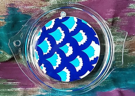 HOYA✨魚のアート硝子プレート