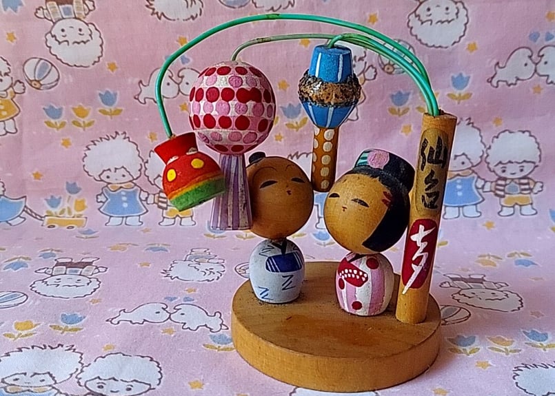 仙台七夕まつり🎋お土産こけし | あんちーくKIDAN STORE