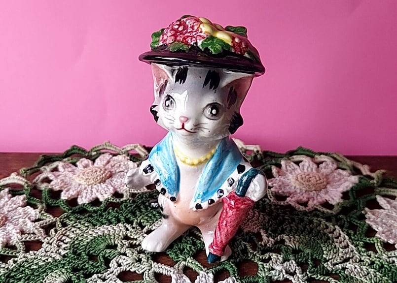 瀬戸ノベルティ・NAPCO猫の陶器 | あんちーくKIDAN STORE