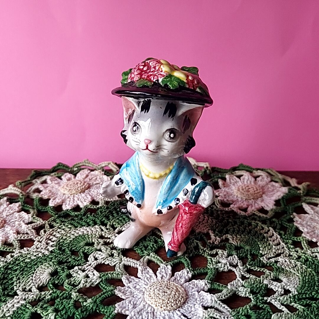 瀬戸ノベルティ・NAPCO猫の陶器 | あんちーくKIDAN STORE