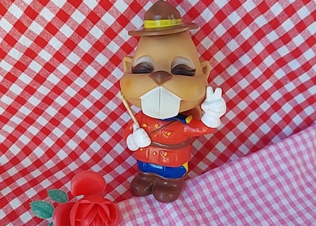 1970´大阪万博カナダ館🇨🇦ビーバーソフビDOLL🦫