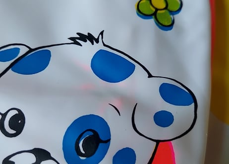 レトロアニマル柄🌼*･ビニールボール