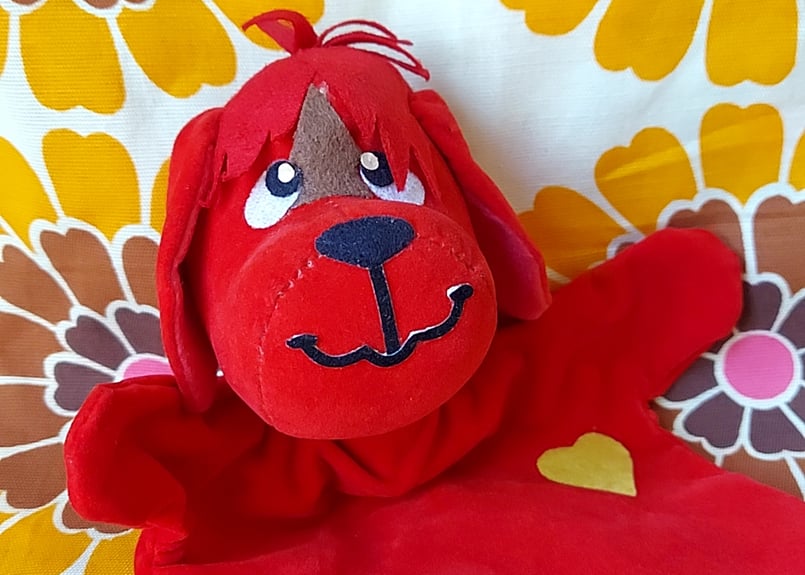 ビーバー ぬいぐるみ 赤い帽子付き　ドリームペッツ　ビンテージ ビーバー ぬいぐるみ 赤い帽子付き ドリームペッツ ビンテージ