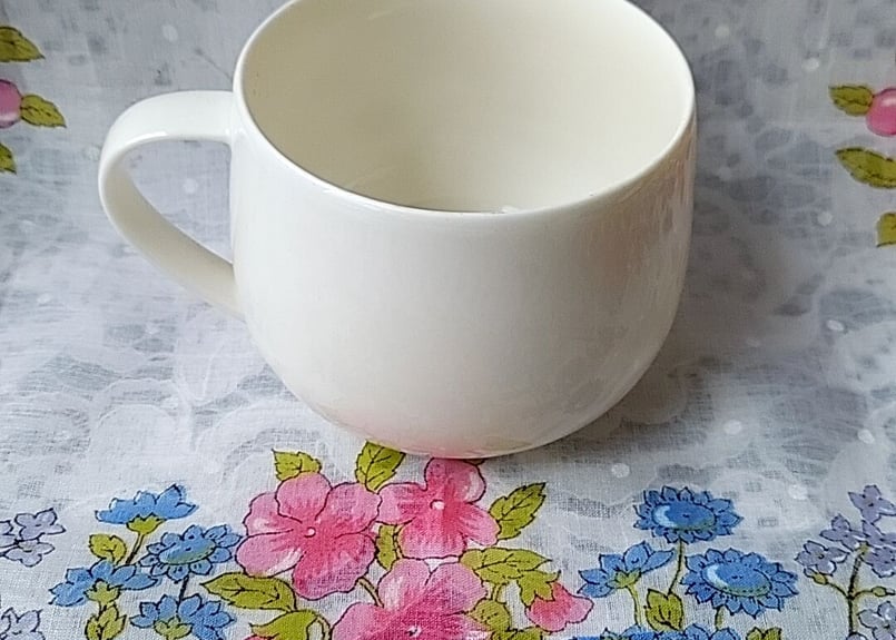 セーエー陶器✩.*˚草花柄のカップ＆ソーサー | あんちーくKIDAN
