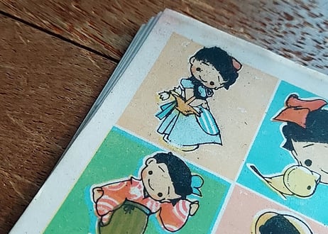 戦前・松本かつぢさんのくるみちゃん✨木版ハリエ