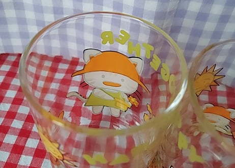 佐々木ガラス・猫ちゃんのグラス🐱
