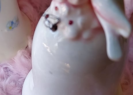 勿忘草と文鳥✩.*˚ハンドベル  ピンク