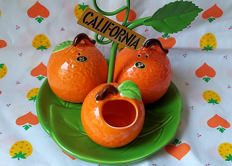 加藤工芸🍊陶器製、みかんのテーブルウェア | あんちーくKIDAN STORE