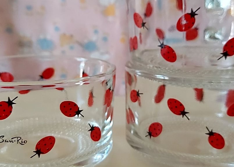 sanrio・ストロベリーファンタジア、ガラスカップ | あんちーくKIDAN STORE