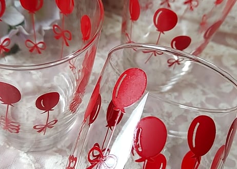 再入荷‼️アデリア・風船🎈グラス