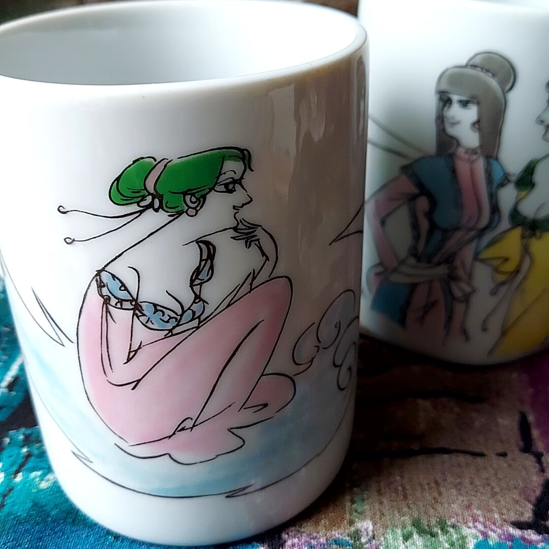 黄桜カッパ・小島功さんイラスト✨マグカップ | あんちーくKIDAN STORE
