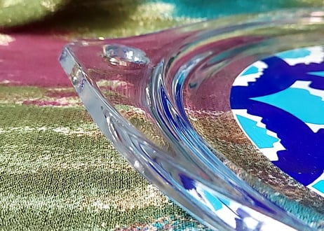 HOYA✨魚のアート硝子プレート