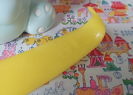 Fancy🩷ᩚうさぎの陶器、靴べら入れ ブルー