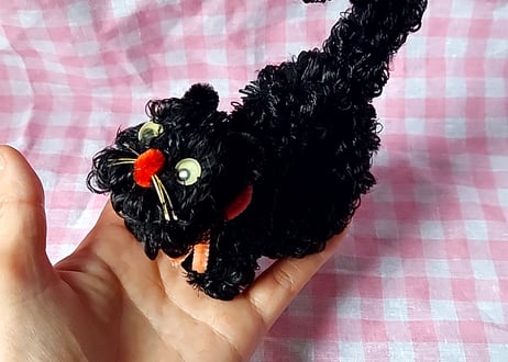 昭和30年代・モールのモダン猫DOLL