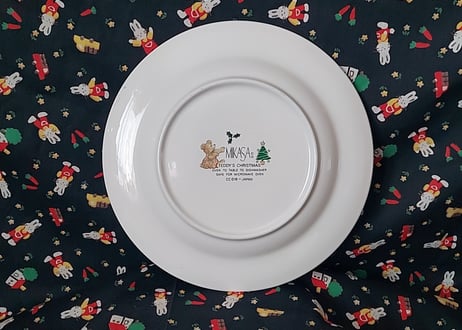 MIKASA🧸テディベアのXmasプレート🎄