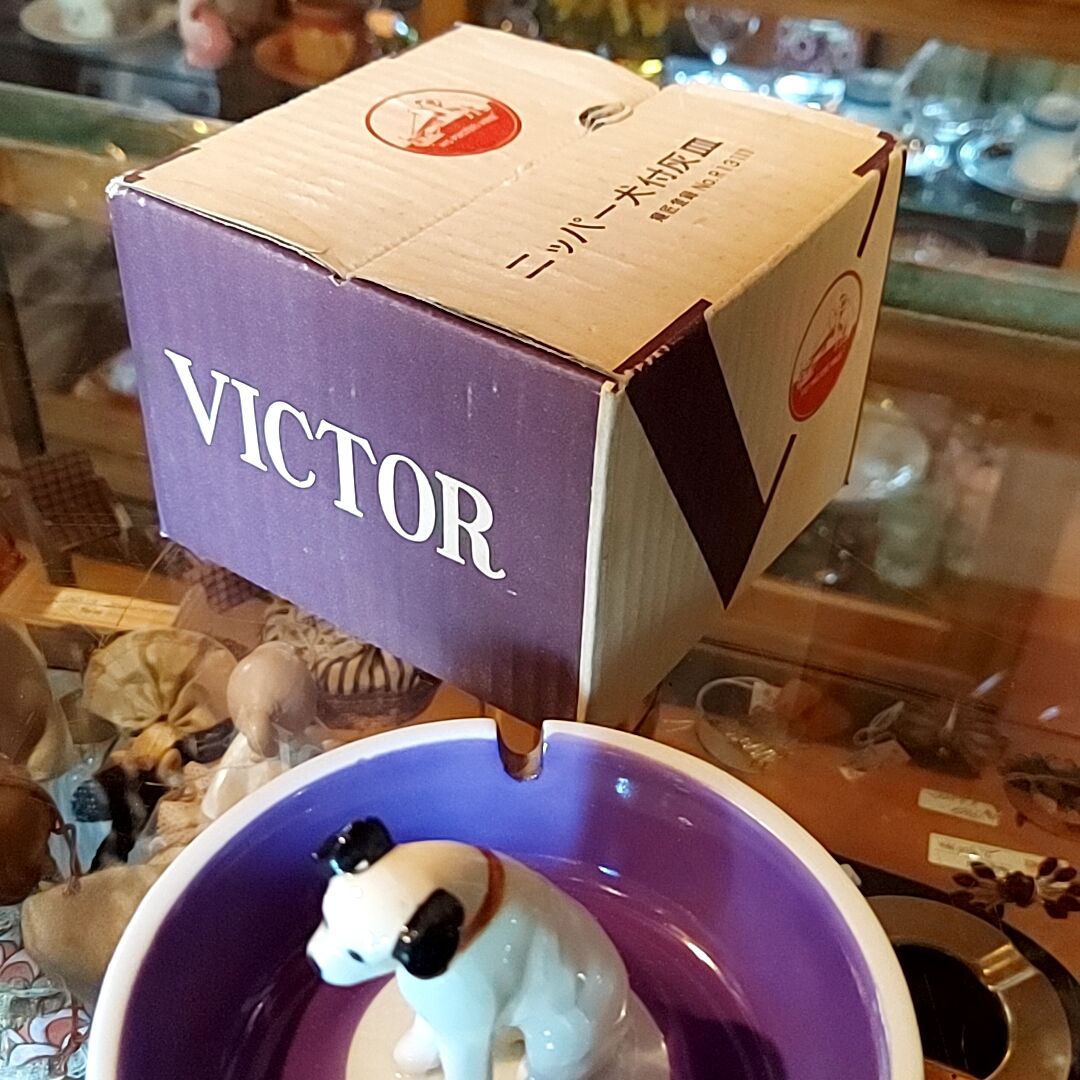 箱付き!!Victor犬。ニッパー灰皿 | あんちーくKIDAN STORE