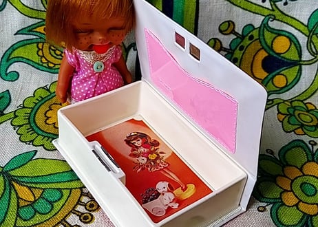ペロちゃんとビニールボックスSET  金髪