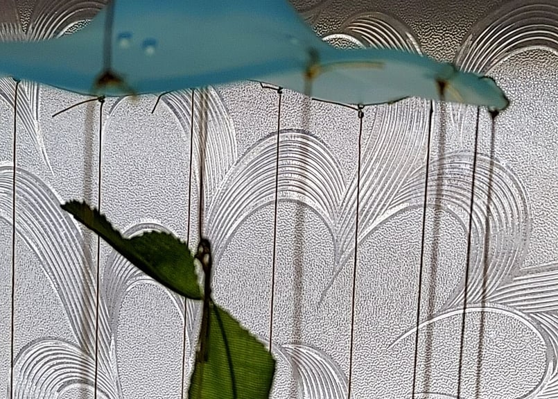 昭和レトロ すずらん風鈴 モビール 昭和レトロ すずらん 風鈴 大 昭和