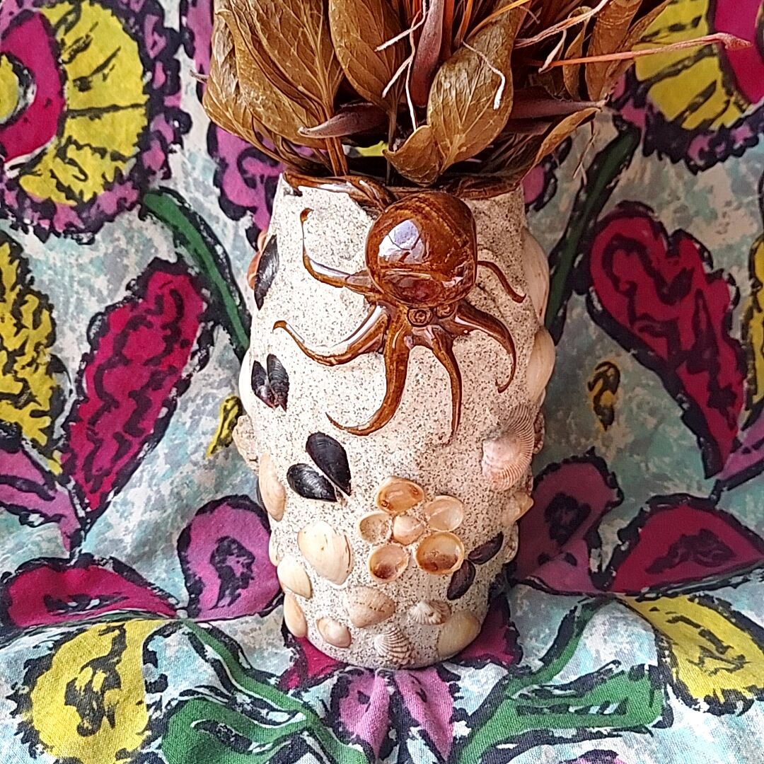 蛸壺 タコ壺 置物 蛸壺 タコ壺 置物