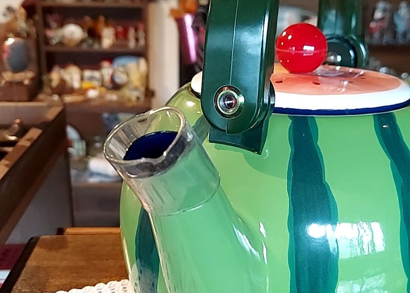 EJIRY☆デッドストック☆スイカのホーローケトル | あんちーくKIDAN STORE