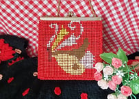 蝶々柄のポピーBAG