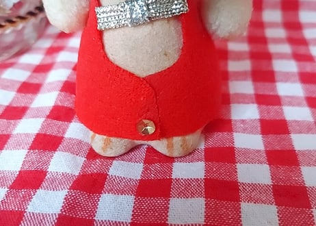 フロッキーくまの首振りマスコット🐻