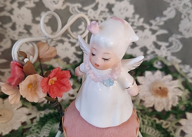 瀬戸ノベルティ・小さな天使 ピンク | あんちーくKIDAN STORE