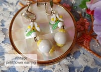 1960´s✨プチフラワーVintageイヤリング