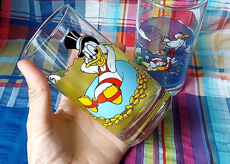 Disney・ドナルドグラス 💰