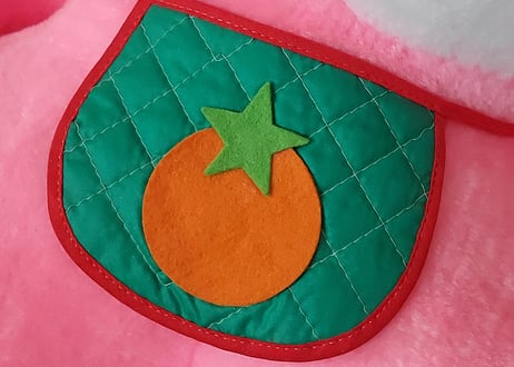 みかんのスタイが可愛い🍊うさぎのぬいぐるみ