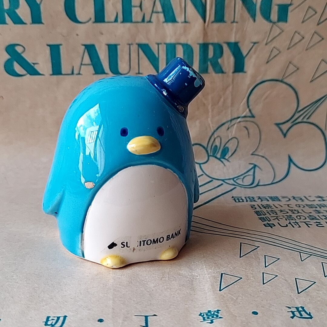 住友銀行×Sanrio・タキシードサム貯金箱 | あんちーくKIDAN STORE