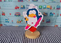 Fancy🐧木製ベンギンのスタンド