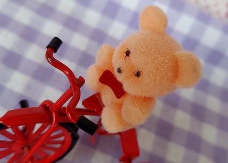 小さなくまのアイアン三輪車🧸