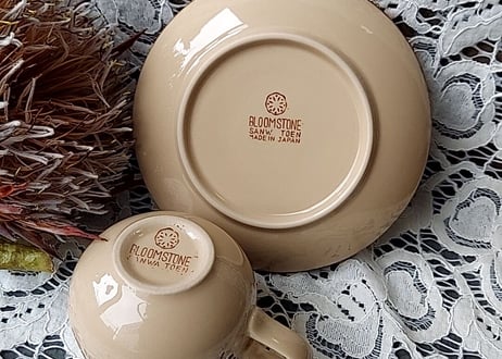 ストーンウェア✩.*˚ポッテリフォルム、ローズカップ