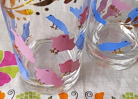 チープな鳥さんのゾンビグラス🐦