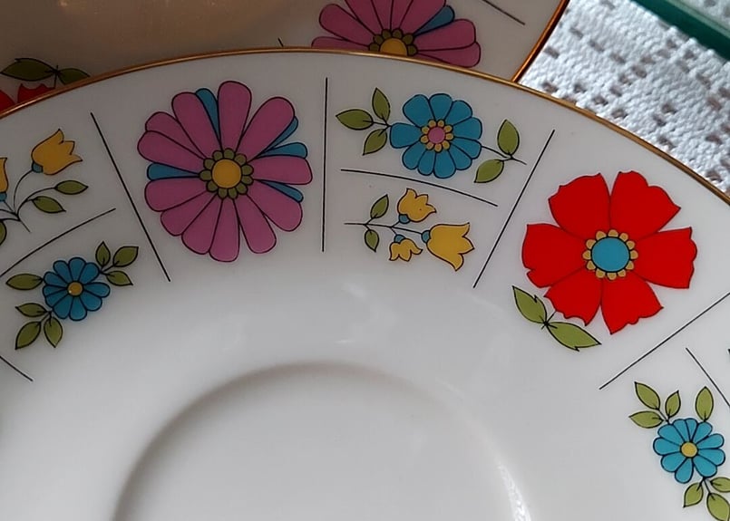 ノリタケ、アイボリーチャイナ✩.*˚花柄セット | あんちーく