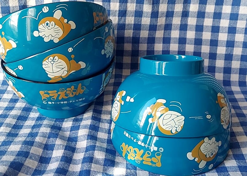 藤子・小学館・ドラえもん子供おわん | あんちーくKIDAN STORE