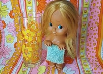 バスタオルの女の子👧ソフビDOLL👧💗