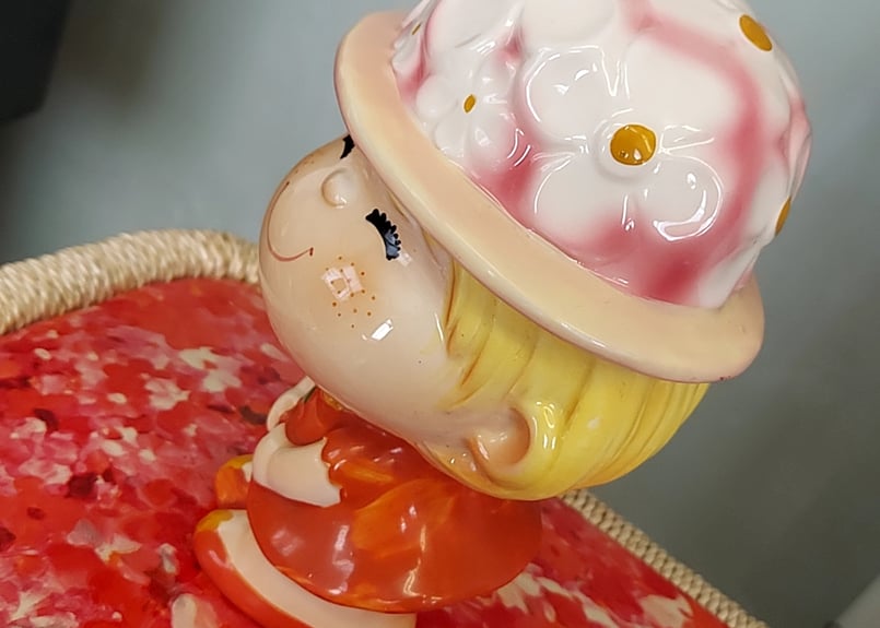 ☆*☆様 《新品》studio CLIP×水森亜土 貯金箱 女の子 水森