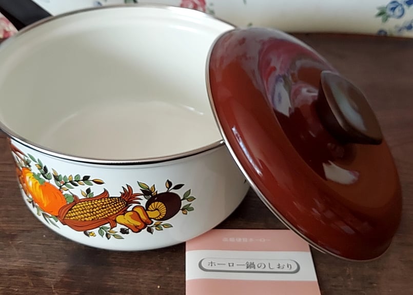 希少　ホーロー鍋　チェック柄　鍋　やかん 希少 ホーロー鍋 チェック柄 鍋 やかん 希少 ホーロー鍋