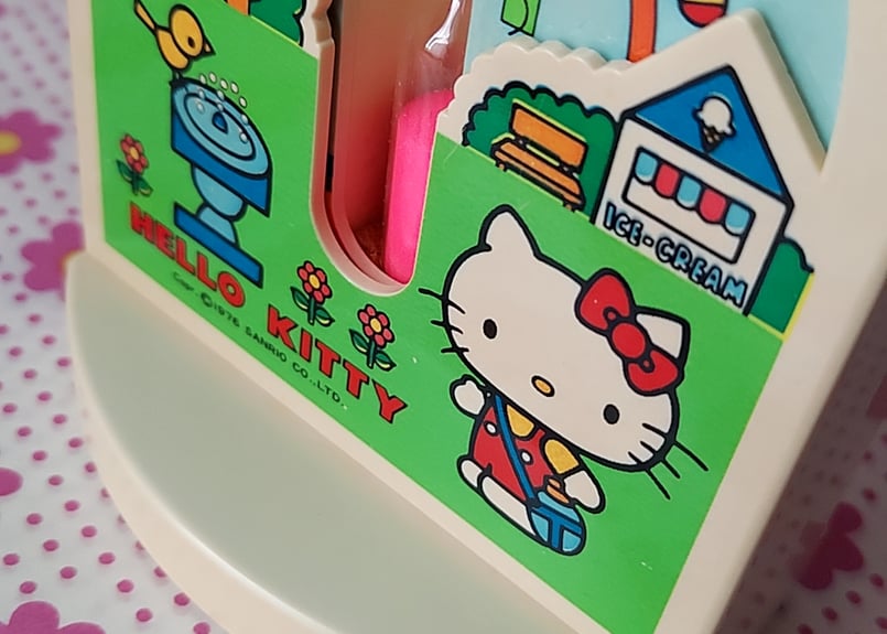 1976年・キティちゃんの回転砂時計 | あんちーくKIDAN STORE