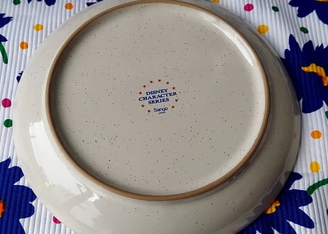 プーさんʕ •́؈•̀の陶器プレート  オータム
