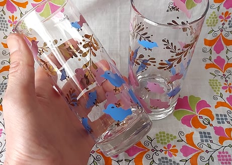 チープな鳥さんのゾンビグラス🐦
