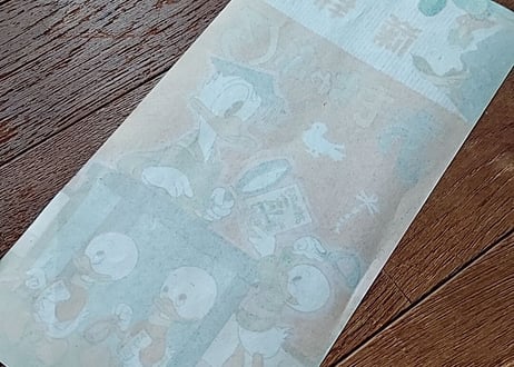 デッドストックの古いおもちゃ袋