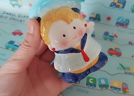 80年代•セーラー服の女の子貯金箱