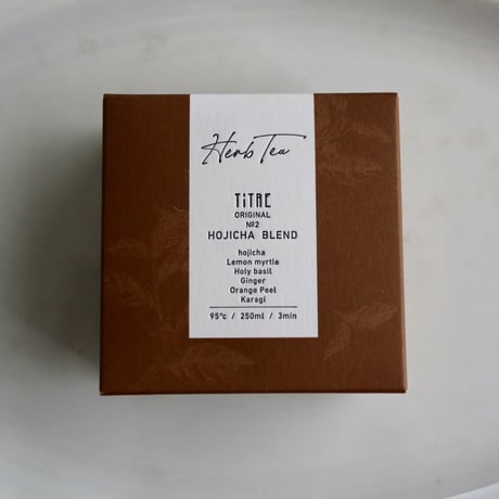 TiTRE Original Herb Tea No.2-Hojicha Blend-7tea bag