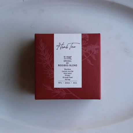 《For home use》TiTRE Original Herb Tea No.1-Rooibos Blend- 7 tea bag