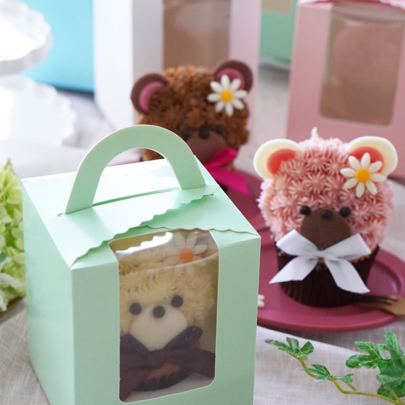 思わずにっこり♡癒しのくまちゃんカップケーキ動画レッスン | おかし