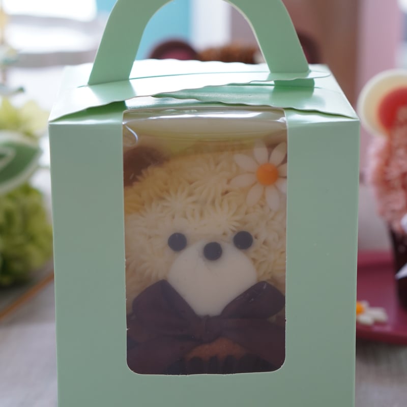 思わずにっこり♡癒しのくまちゃんカップケーキ動画レッスン | おかし